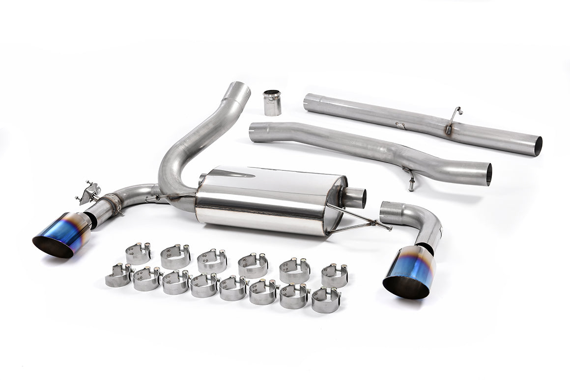 Milltek Cat-back Exhaust - Ford Focus Mk3 RS 2.3-litre EcoBoost 4wd 5-Door Hatchback 2016-2018