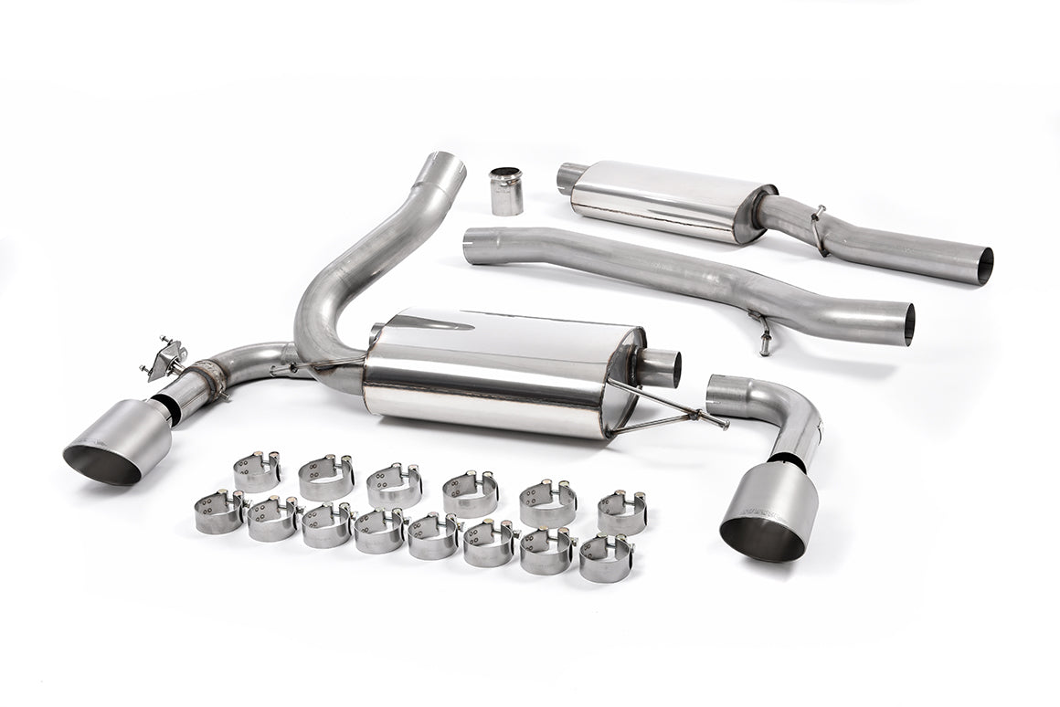 Milltek Cat-back Exhaust - Ford Focus Mk3 RS 2.3-litre EcoBoost 4wd 5-Door Hatchback 2016-2018