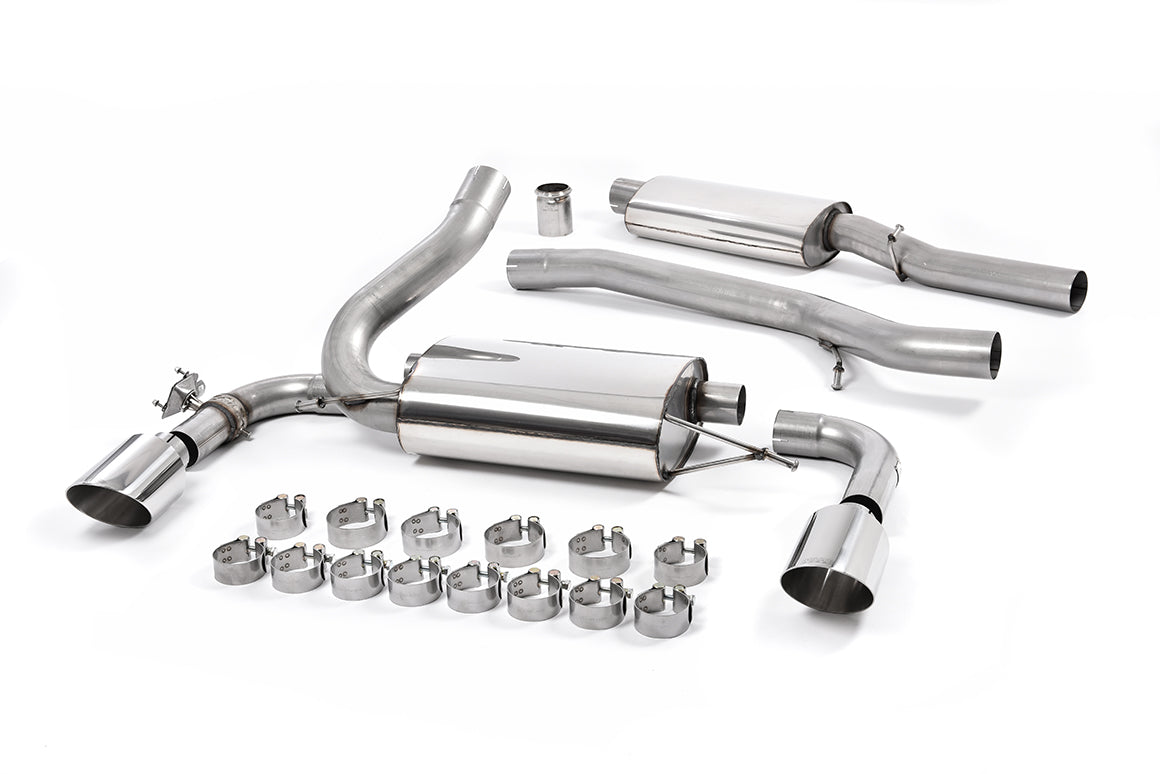 Milltek Cat-back Exhaust - Ford Focus Mk3 RS 2.3-litre EcoBoost 4wd 5-Door Hatchback 2016-2018