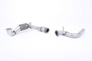 Milltek Cast Downpipe with Race Cat Exhaust - Ford Fiesta Mk8 1.0T EcoBoost ST-Line 3 & 5 Door (Non-OPF/GPF Models Only) 2017-2019