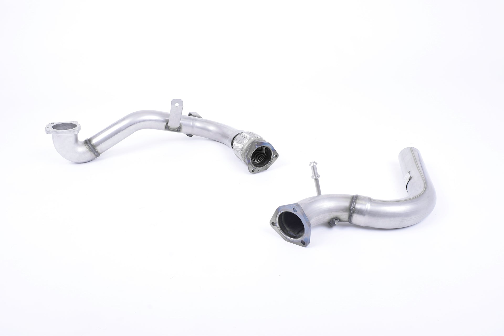 Milltek Large-bore Downpipe and De-cat Exhaust - Ford Fiesta Mk8 1.0T EcoBoost ST-Line 3 & 5 Door (Non-OPF/GPF Models Only) 2017-2019