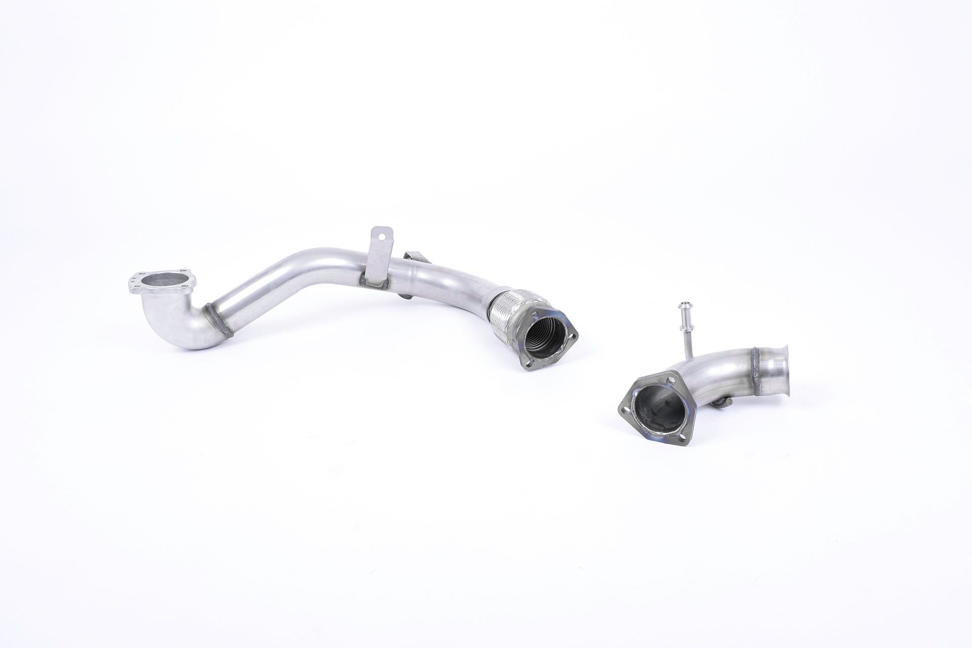 Milltek Large-bore Downpipe and De-cat Exhaust - Ford Fiesta Mk8 1.0T EcoBoost ST-Line 3 & 5 Door (Non-OPF/GPF Models Only) 2017-2019