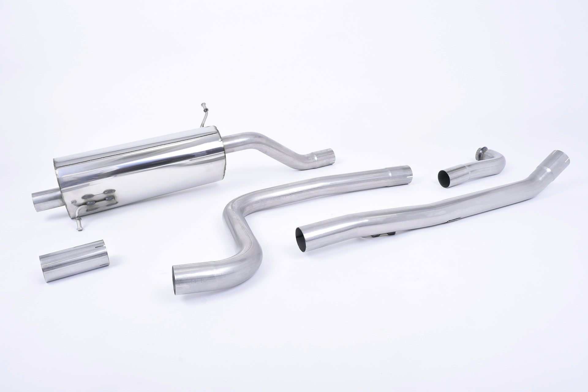 Milltek Cat-back Exhaust - Ford Fiesta Mk8 1.0T EcoBoost ST-Line 3 & 5 Door (Non-OPF/GPF Models Only) 2017-2019
