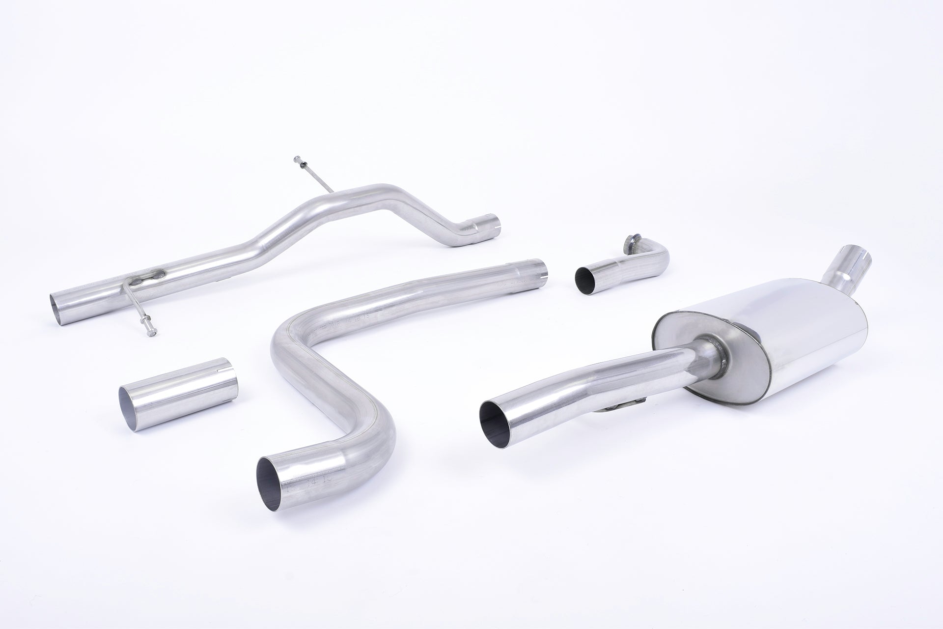 Milltek Cat-back Exhaust - Ford Fiesta Mk8 1.0T EcoBoost ST-Line 3 & 5 Door (Non-OPF/GPF Models Only) 2017-2019