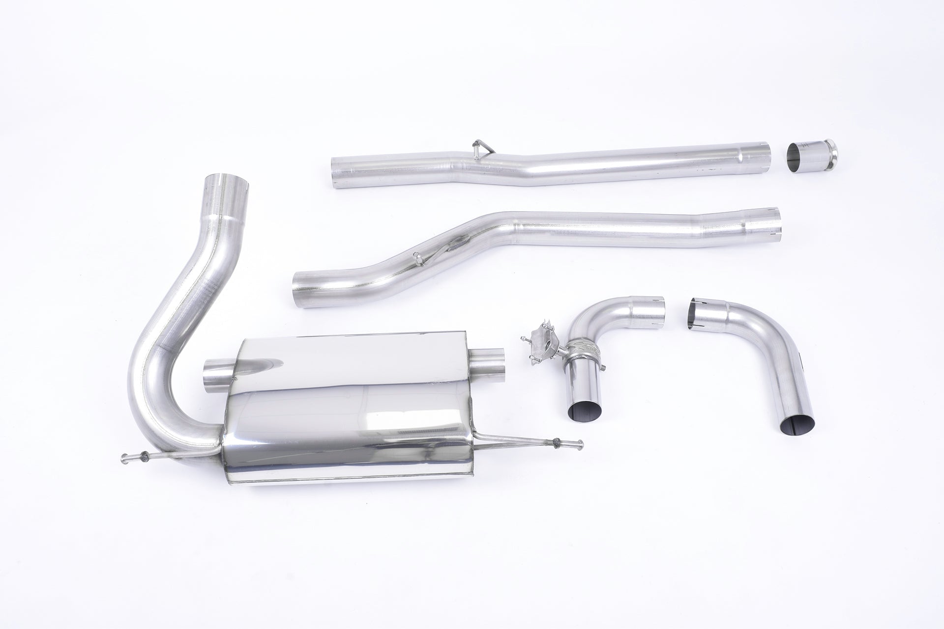 Milltek Cat-back Exhaust - Ford Focus Mk3 RS 2.3-litre EcoBoost 4wd 5-Door Hatchback 2016-2018