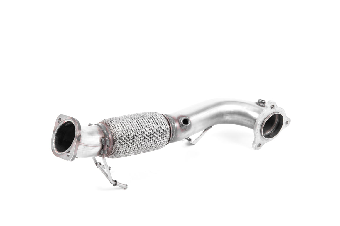 Milltek Large-bore Downpipe and De-cat Exhaust - Ford Focus Mk4 ST 2.3-litre EcoBoost Estate/Wagon/Combi (OPF/GPF Equipped) 2019-2023