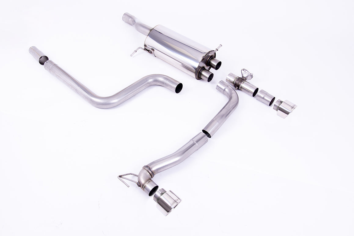 Milltek Cat-back Exhaust - Ford Fiesta Mk8 ST 1.5 EcoBoost 200PS (Pre Sept 2020 Models Only) 2018-2020