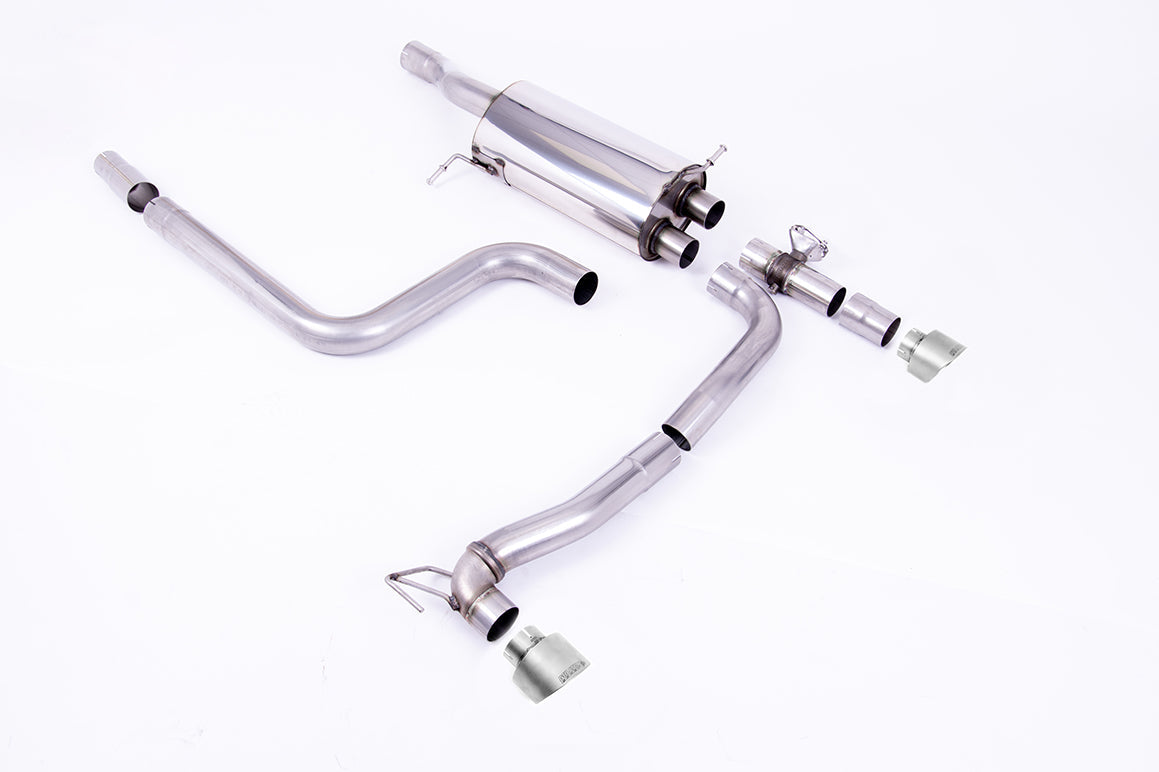 Milltek Cat-back Exhaust - Ford Fiesta Mk8 ST 1.5 EcoBoost 200PS (Pre Sept 2020 Models Only) 2018-2020