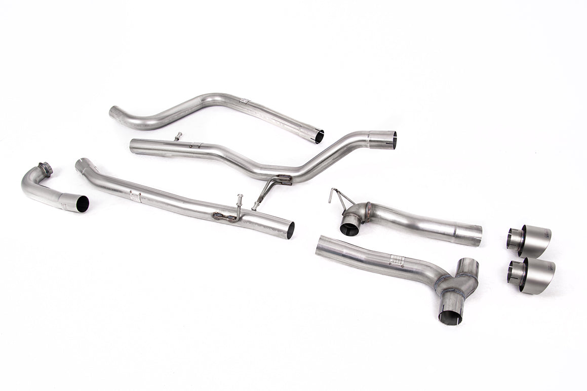 Milltek Cat-back Exhaust - Ford Fiesta MK8 1.0T EcoBoost ST-Line 3 & 5 Door (Non-OPF/GPF Models Only) - Dual Outlet Maxton Kits 2017-2019
