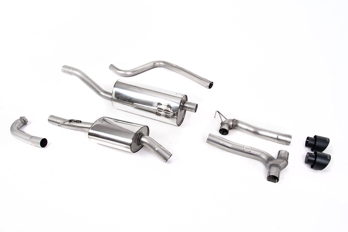 Milltek Cat-back Exhaust - Ford Fiesta MK8 1.0T EcoBoost ST-Line 3 & 5 Door (Non-OPF/GPF Models Only) - Dual Outlet Maxton Kits 2017-2019