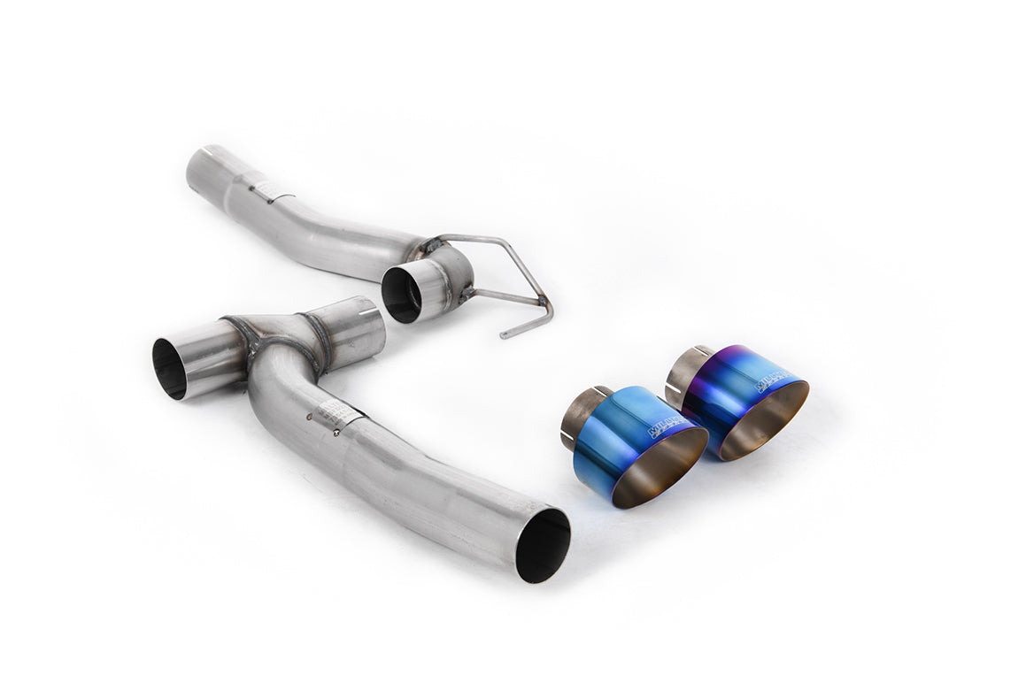 Milltek Additional parts Exhaust - Ford Fiesta Mk8 1.0T EcoBoost ST-Line 3 & 5 Door (155ps Hybrid OPF/GPF Models Only) - Maxton Designs Dual Outlet Kits 2020-2023