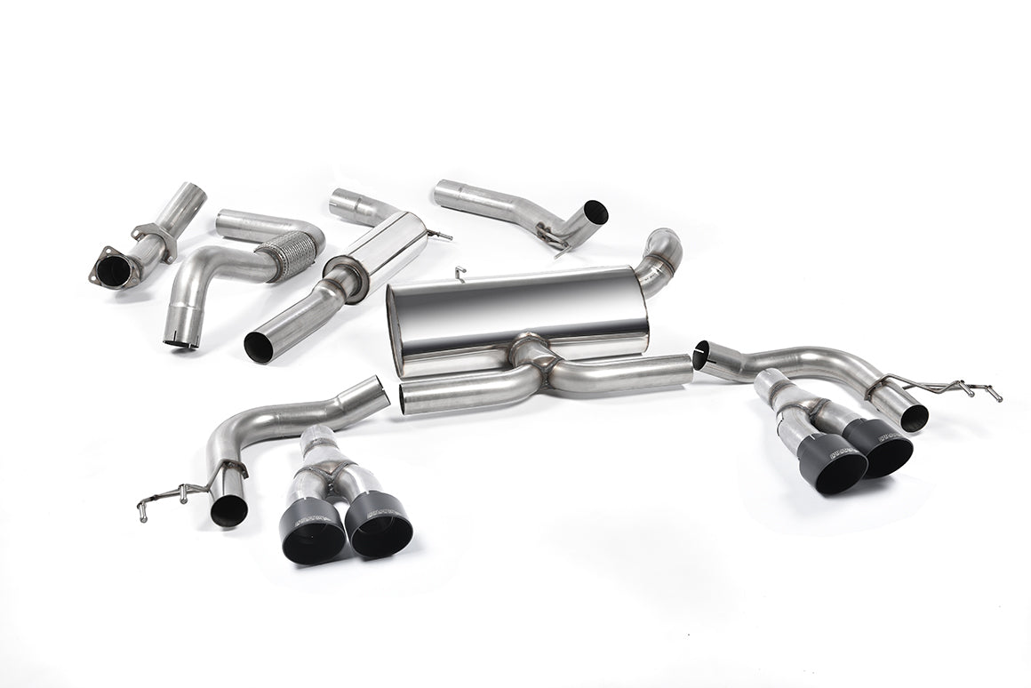 Milltek Cat-back Exhaust - Honda Civic Type R FK2 Turbocharged 2.0 litre i-VTEC (RHD models only) 2015-2017