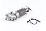 Milltek Cast Downpipe with HJS High Flow Sports Cat Exhaust - Honda Civic Type R FK2 Turbocharged 2.0 litre i-VTEC (RHD models only) 2015-2017