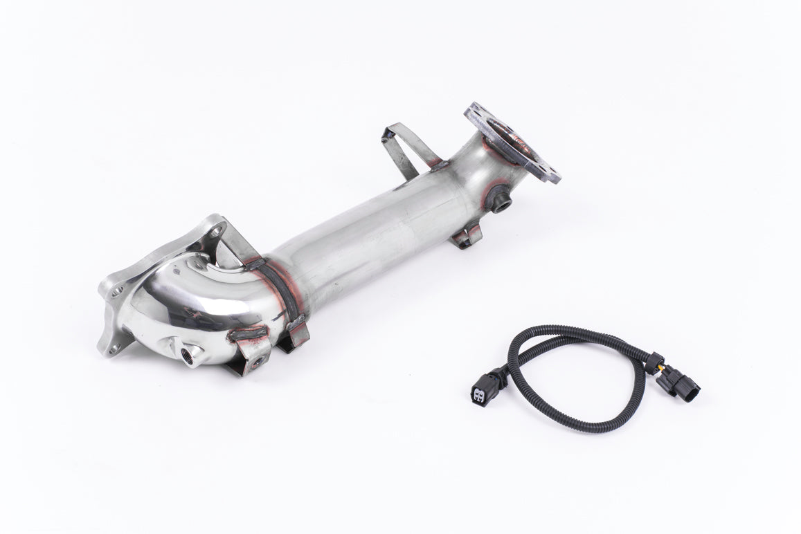 Milltek Large-bore Downpipe and De-cat Exhaust - Honda Civic Type R FK2 Turbocharged 2.0 litre i-VTEC (LHD models only) 2015-2017