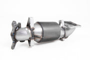 Milltek Cast Downpipe with HJS High Flow Sports Cat Exhaust - Honda Civic Type R FK8 2.0 i-VTEC (Both OPF/GPF & Non OPF/GPF Models) 2017-2023