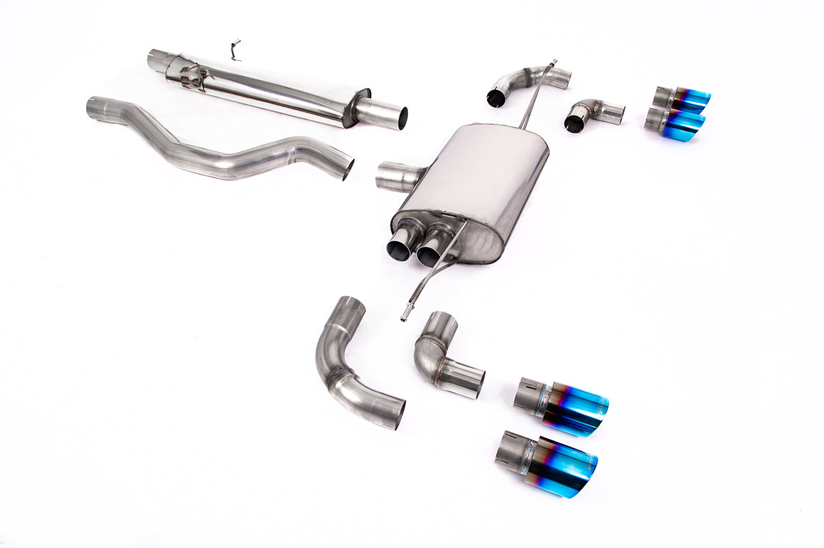 Milltek Particulate Filter-back Exhaust - Land Rover Defender 110 3.0 I6 P400 (OPF/GPF and None-OPF/GPF Equipped Vehicle Compatible) 2020-2023