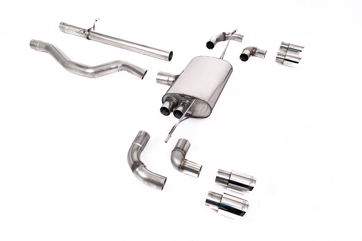 Milltek Particulate Filter-back Exhaust - Land Rover Defender 110 3.0 I6 P400 (OPF/GPF and None-OPF/GPF Equipped Vehicle Compatible) 2020-2023