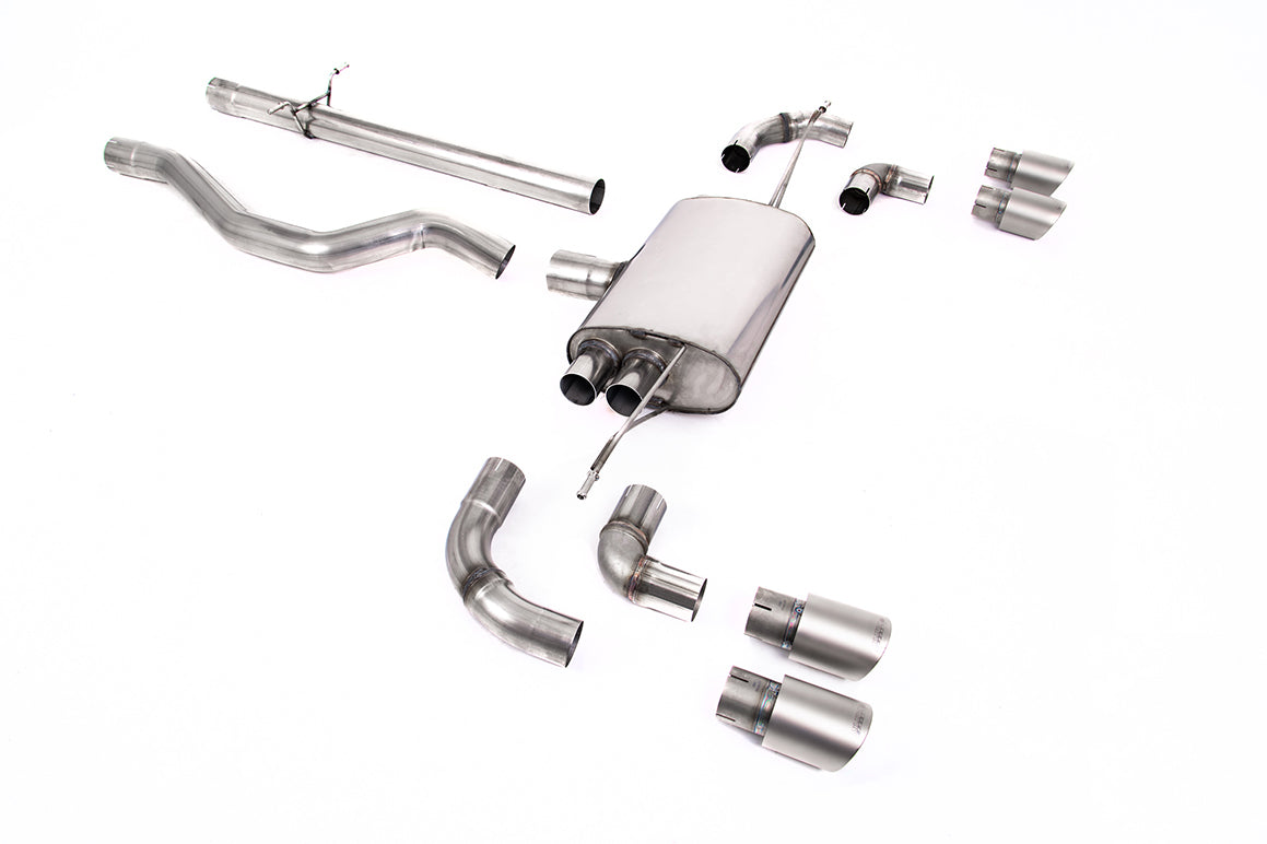 Milltek Particulate Filter-back Exhaust - Land Rover Defender 110 3.0 I6 P400 (OPF/GPF and None-OPF/GPF Equipped Vehicle Compatible) 2020-2023