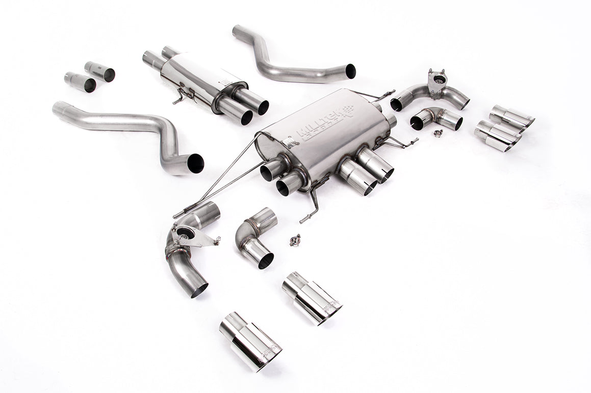Milltek Particulate Filter-back Exhaust - Land Rover Defender 90 5.0 V8 525PS (OPF/GPF and None-OPF/GPF Equipped Vehicle Compatible) 2021-2023