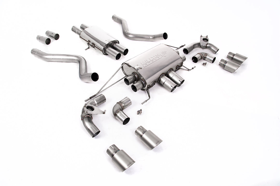 Milltek Particulate Filter-back Exhaust - Land Rover Defender 90 5.0 V8 525PS (OPF/GPF and None-OPF/GPF Equipped Vehicle Compatible) 2021-2023