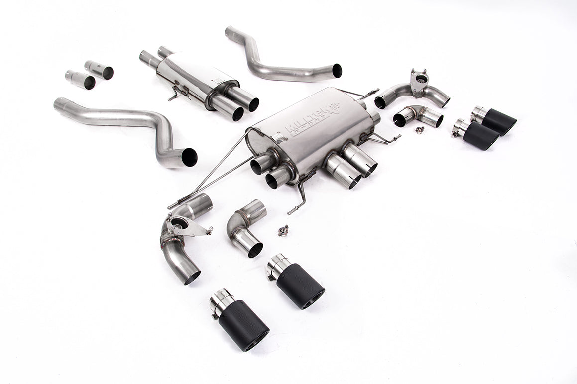 Milltek Particulate Filter-back Exhaust - Land Rover Defender 90 5.0 V8 525PS (OPF/GPF and None-OPF/GPF Equipped Vehicle Compatible) 2021-2023