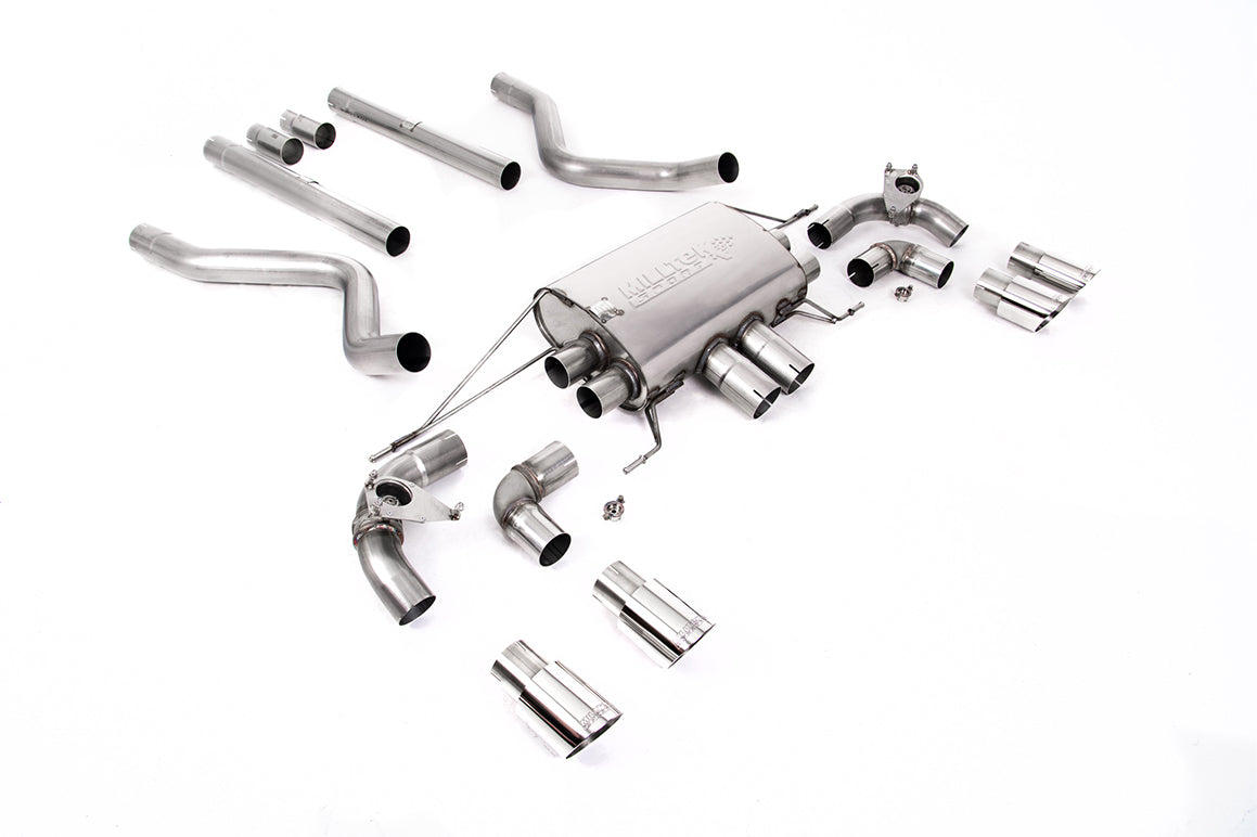 Milltek Particulate Filter-back Exhaust - Land Rover Defender 90 5.0 V8 525PS (OPF/GPF and None-OPF/GPF Equipped Vehicle Compatible) 2021-2023