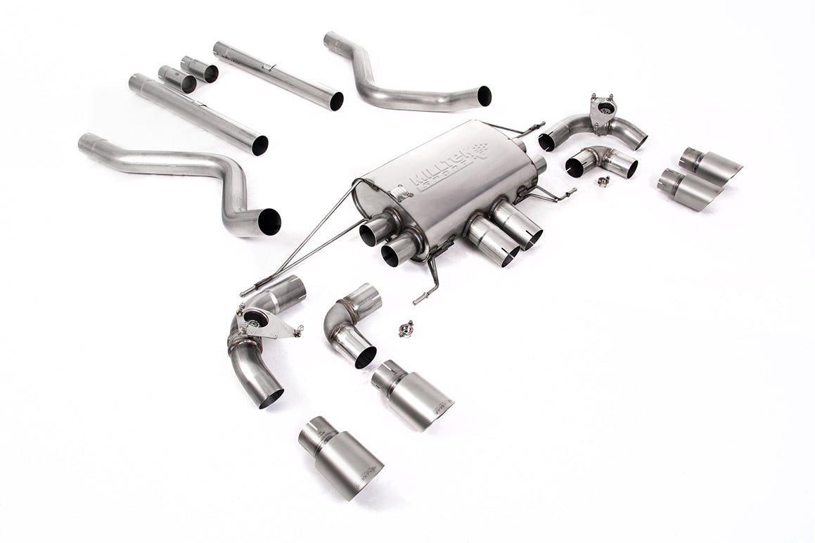 Milltek Particulate Filter-back Exhaust - Land Rover Defender 90 5.0 V8 525PS (OPF/GPF and None-OPF/GPF Equipped Vehicle Compatible) 2021-2023