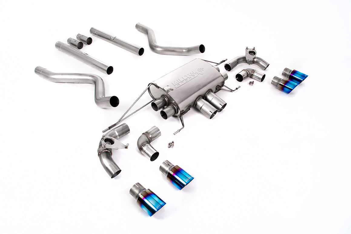 Milltek Particulate Filter-back Exhaust - Land Rover Defender 90 5.0 V8 525PS (OPF/GPF and None-OPF/GPF Equipped Vehicle Compatible) 2021-2023