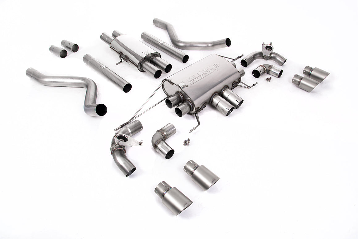 Milltek Particulate Filter-back Exhaust - Land Rover Defender 110 5.0 V8 525PS (OPF/GPF and None-OPF/GPF Equipped Vehicle Compatible) 2021-2023