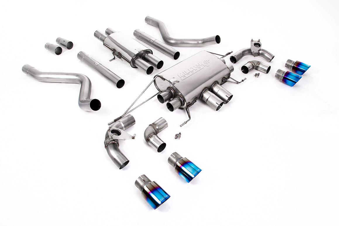 Milltek Particulate Filter-back Exhaust - Land Rover Defender 110 5.0 V8 525PS (OPF/GPF and None-OPF/GPF Equipped Vehicle Compatible) 2021-2023