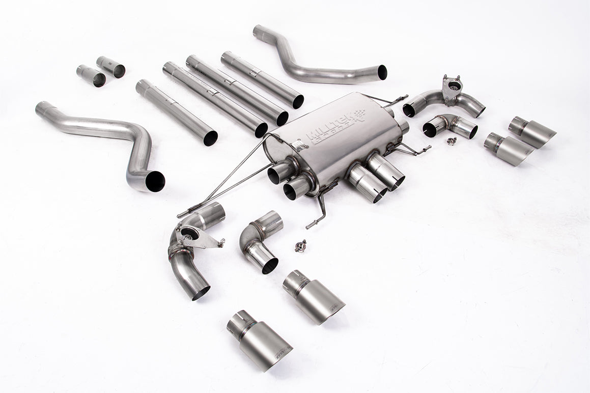 Milltek Particulate Filter-back Exhaust - Land Rover Defender 110 5.0 V8 525PS (OPF/GPF and None-OPF/GPF Equipped Vehicle Compatible) 2021-2023