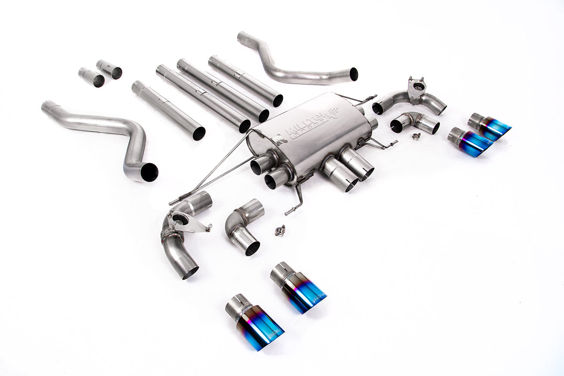 Milltek Particulate Filter-back Exhaust - Land Rover Defender 110 5.0 V8 525PS (OPF/GPF and None-OPF/GPF Equipped Vehicle Compatible) 2021-2023