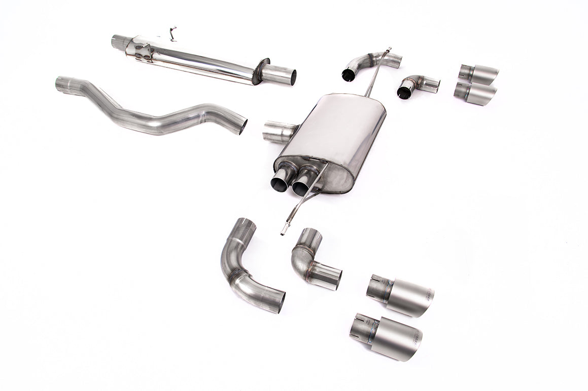 Milltek Particulate Filter-back Exhaust - Land Rover Defender 110 2.0 I4 P300 & P400e (OPF/GPF and Non-OPF/GPF Equipped Vehicle Compatible) 2020-2023