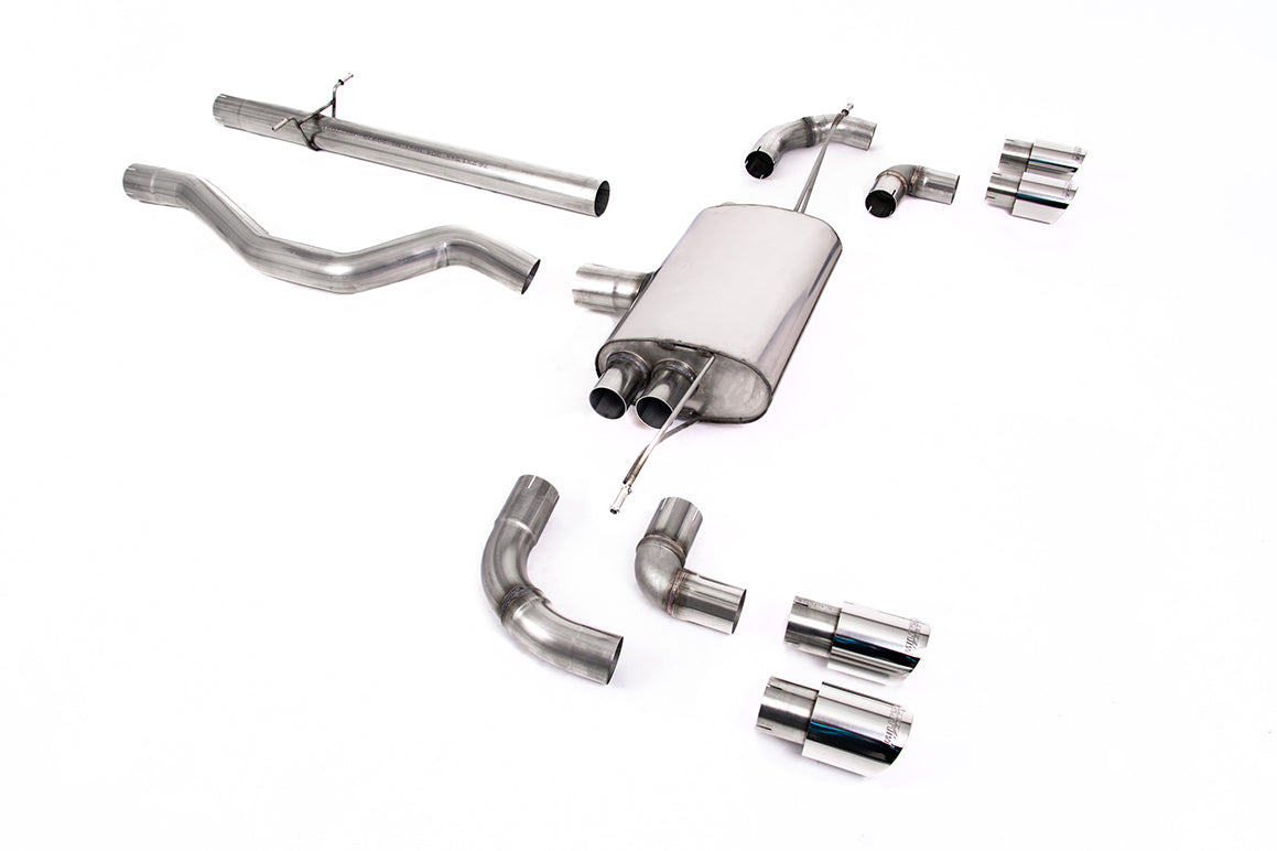 Milltek Particulate Filter-back Exhaust - Land Rover Defender 110 2.0 I4 P300 & P400e (OPF/GPF and Non-OPF/GPF Equipped Vehicle Compatible) 2020-2023