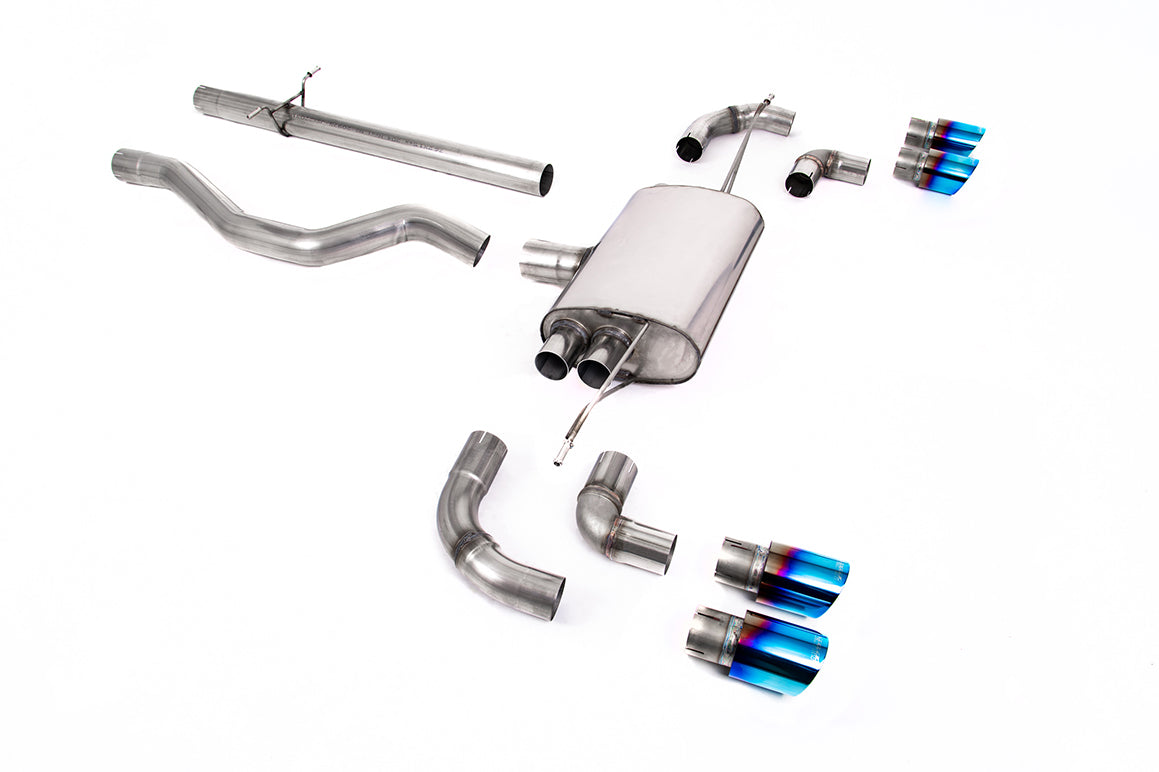 Milltek Particulate Filter-back Exhaust - Land Rover Defender 110 2.0 I4 P300 & P400e (OPF/GPF and Non-OPF/GPF Equipped Vehicle Compatible) 2020-2023