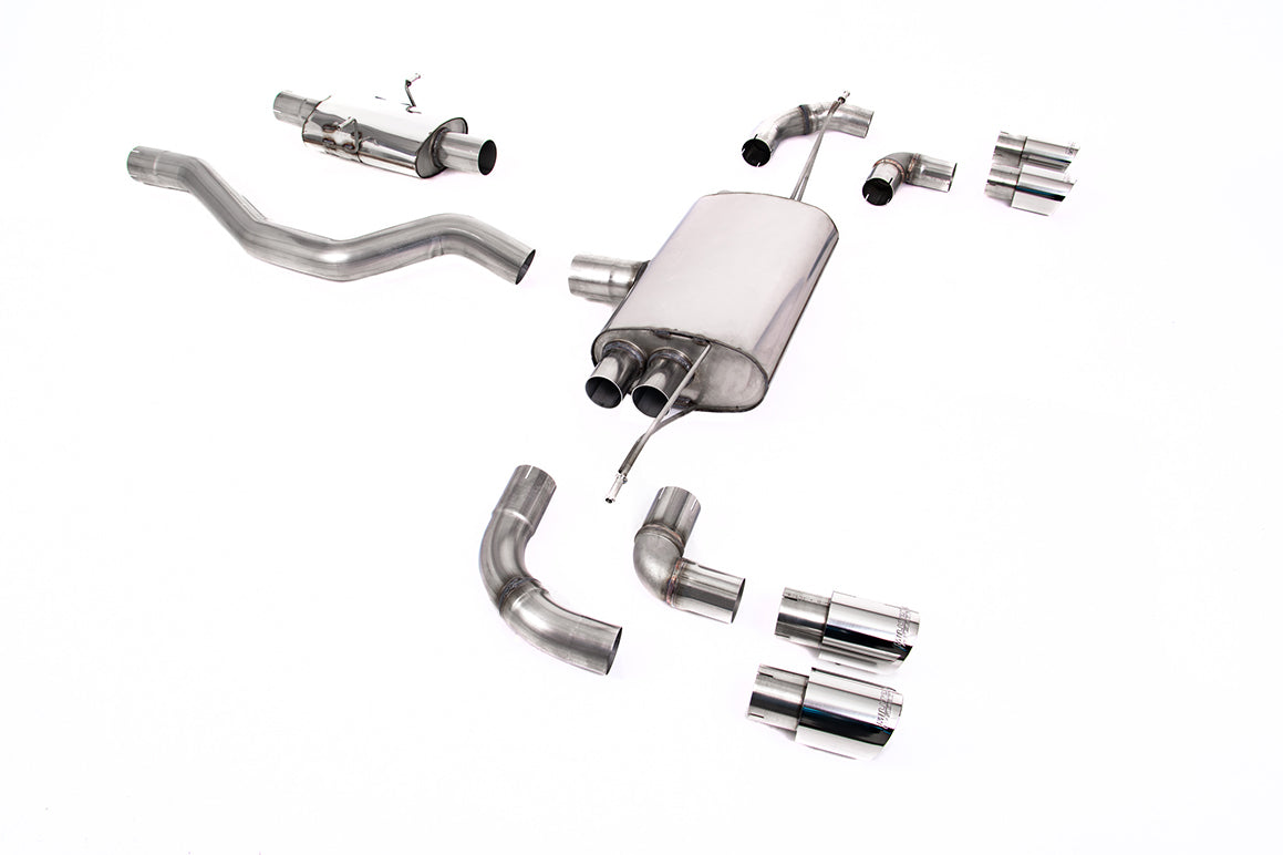 Milltek Particulate Filter-back Exhaust - Land Rover Defender 90 2.0 I4 P300 & P400e (OPF/GPF and Non-OPF/GPF Equipped Vehicle Compatible) 2020-2023