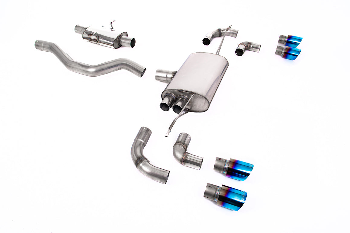Milltek Particulate Filter-back Exhaust - Land Rover Defender 90 2.0 I4 P300 & P400e (OPF/GPF and Non-OPF/GPF Equipped Vehicle Compatible) 2020-2023