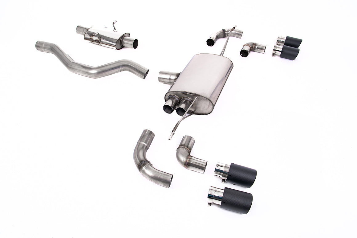 Milltek Particulate Filter-back Exhaust - Land Rover Defender 90 2.0 I4 P300 & P400e (OPF/GPF and Non-OPF/GPF Equipped Vehicle Compatible) 2020-2023