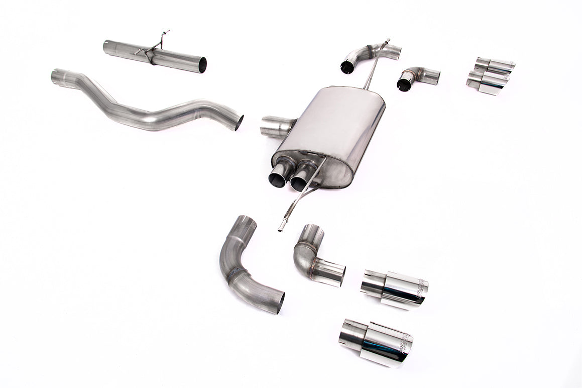 Milltek Particulate Filter-back Exhaust - Land Rover Defender 90 2.0 I4 P300 & P400e (OPF/GPF and Non-OPF/GPF Equipped Vehicle Compatible) 2020-2023