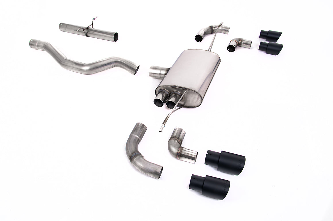 Milltek Particulate Filter-back Exhaust - Land Rover Defender 90 2.0 I4 P300 & P400e (OPF/GPF and Non-OPF/GPF Equipped Vehicle Compatible) 2020-2023