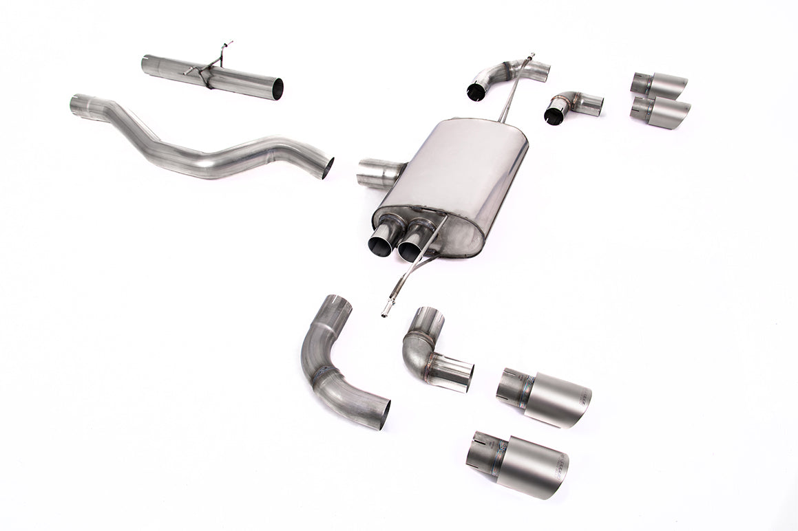 Milltek Particulate Filter-back Exhaust - Land Rover Defender 90 2.0 I4 P300 & P400e (OPF/GPF and Non-OPF/GPF Equipped Vehicle Compatible) 2020-2023