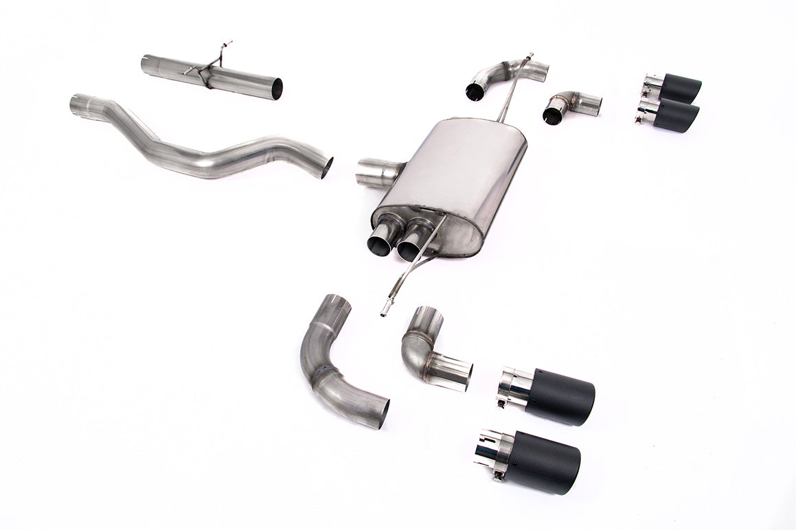 Milltek Particulate Filter-back Exhaust - Land Rover Defender 90 2.0 I4 P300 & P400e (OPF/GPF and Non-OPF/GPF Equipped Vehicle Compatible) 2020-2023
