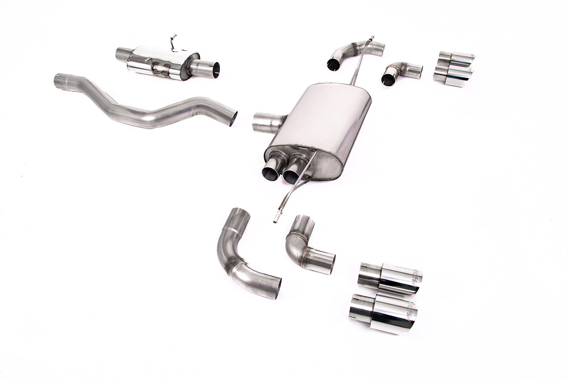 Milltek Particulate Filter-back Exhaust - Land Rover Defender 90 3.0 I6 P400 (OPF/GPF and Non-OPF/GPF Equipped Vehicle Compatible) 2020-2023