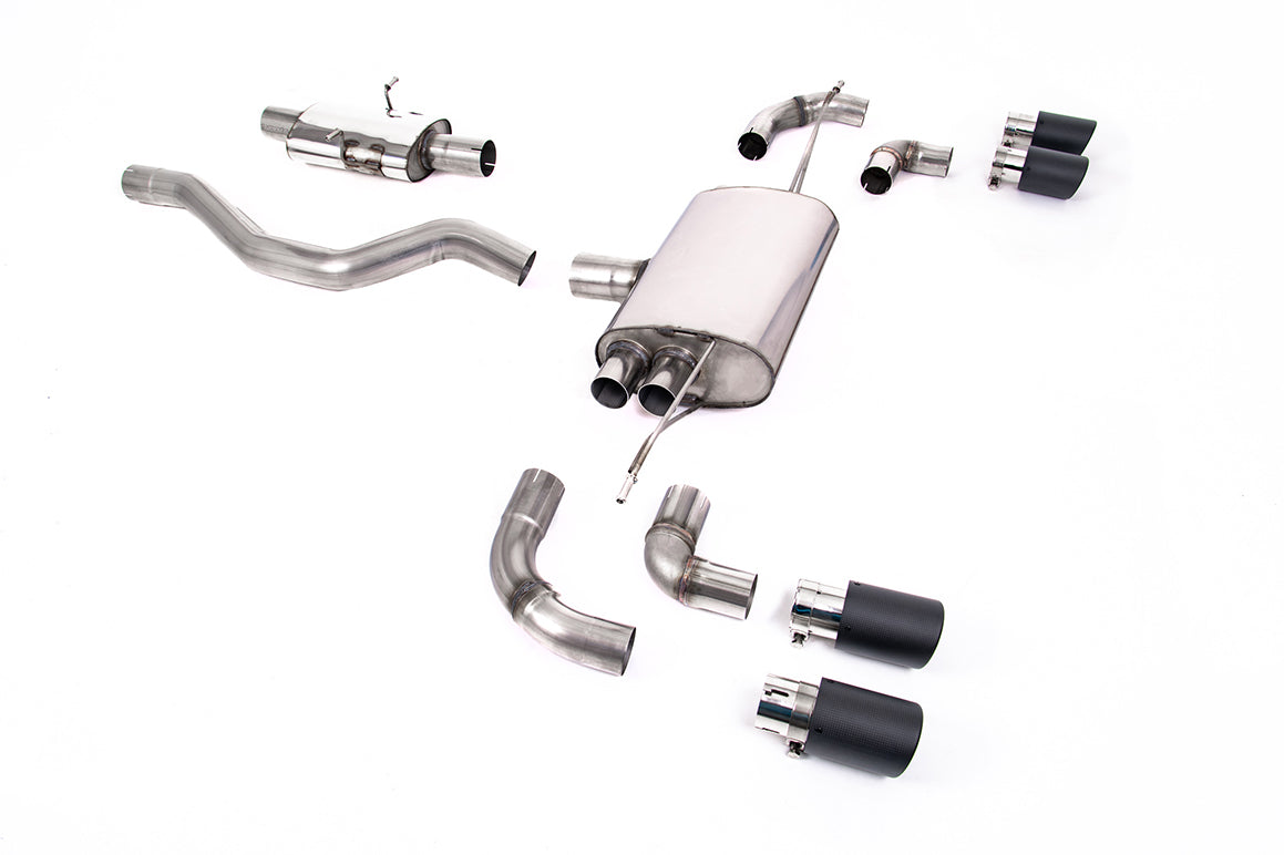 Milltek Particulate Filter-back Exhaust - Land Rover Defender 90 3.0 I6 P400 (OPF/GPF and Non-OPF/GPF Equipped Vehicle Compatible) 2020-2023