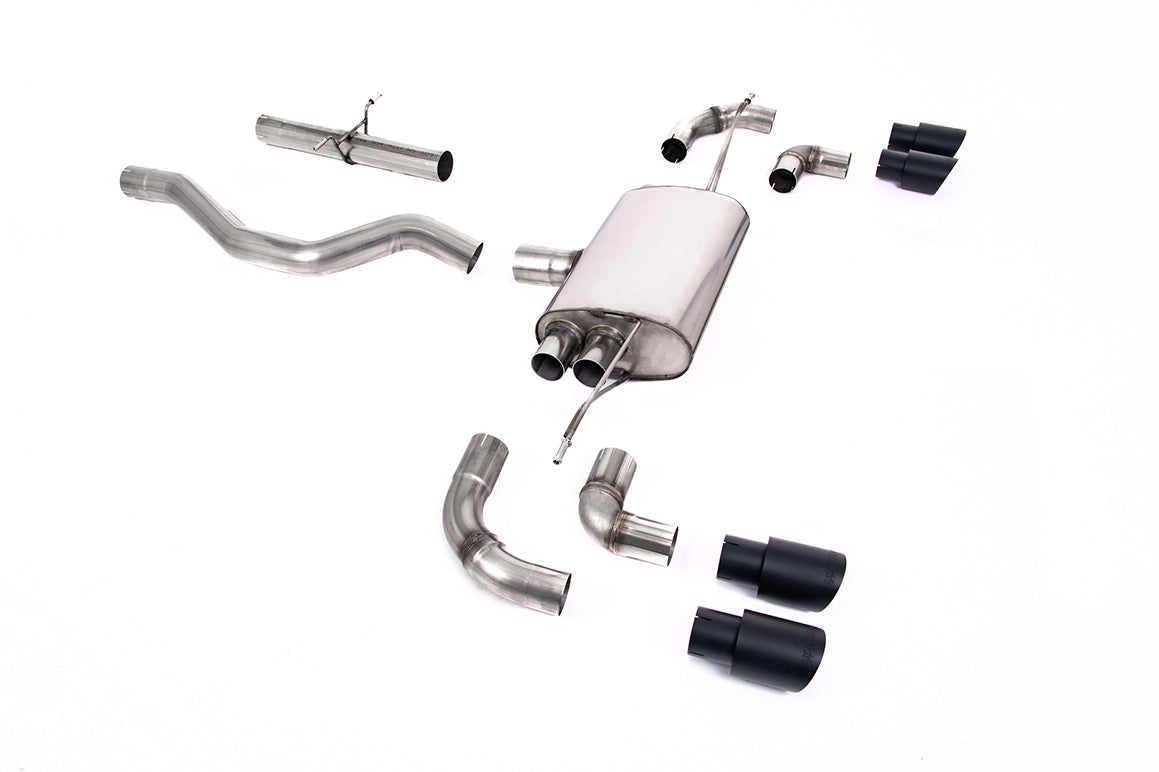 Milltek Particulate Filter-back Exhaust - Land Rover Defender 90 3.0 I6 P400 (OPF/GPF and Non-OPF/GPF Equipped Vehicle Compatible) 2020-2023