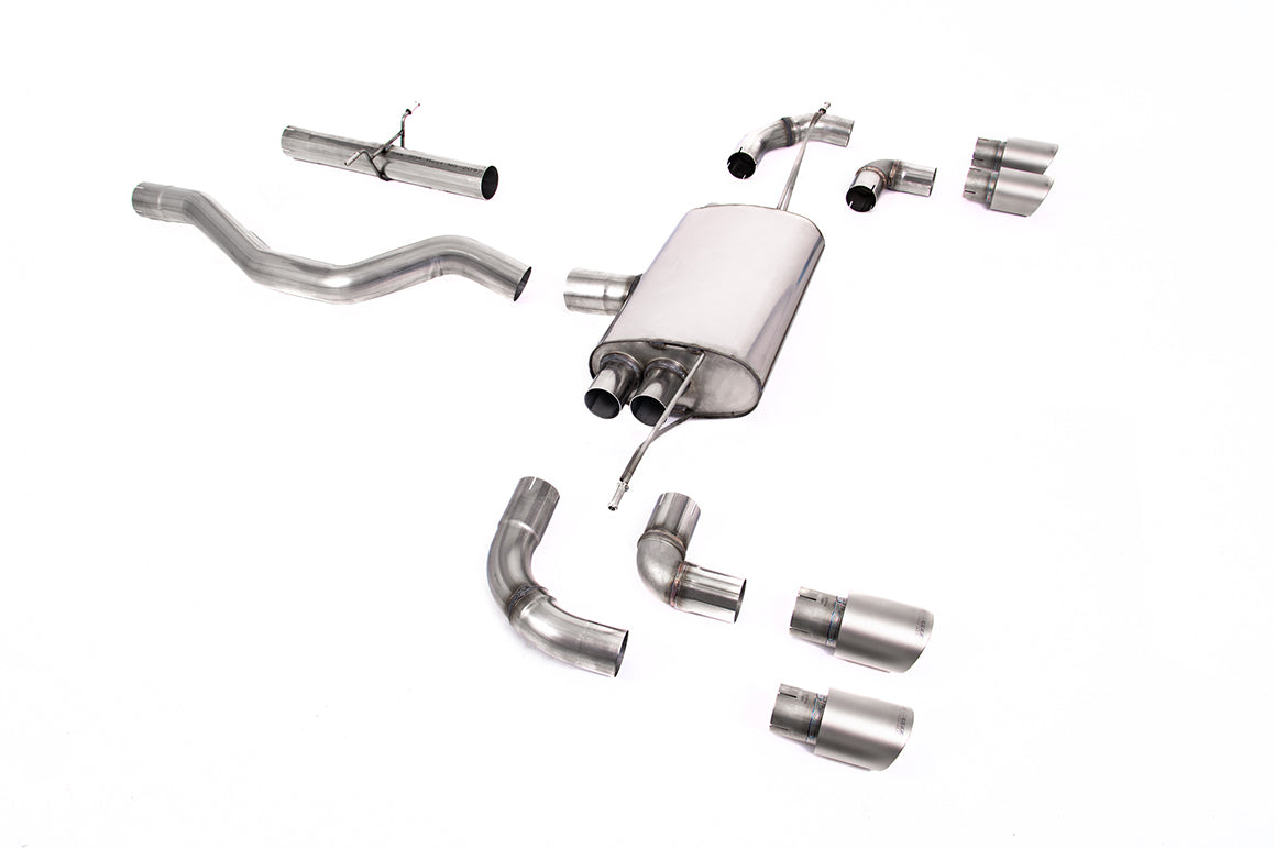 Milltek Particulate Filter-back Exhaust - Land Rover Defender 90 3.0 I6 P400 (OPF/GPF and Non-OPF/GPF Equipped Vehicle Compatible) 2020-2023