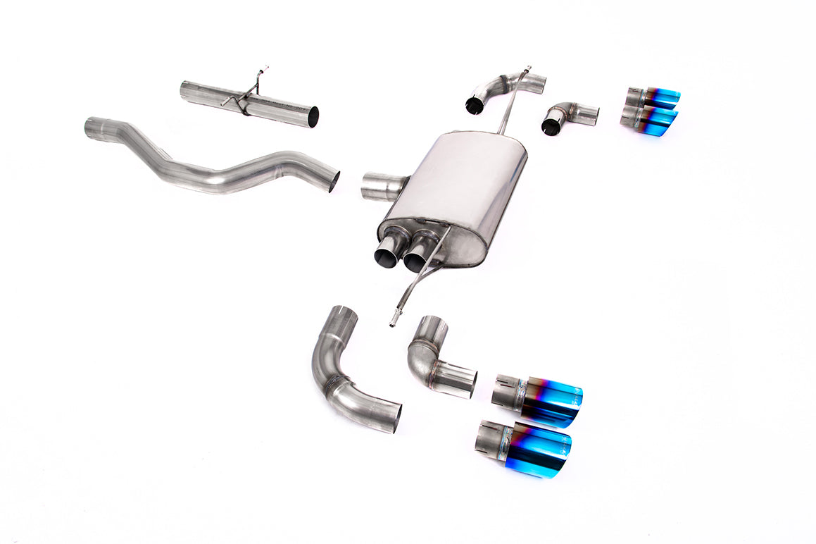 Milltek Particulate Filter-back Exhaust - Land Rover Defender 90 3.0 I6 P400 (OPF/GPF and Non-OPF/GPF Equipped Vehicle Compatible) 2020-2023