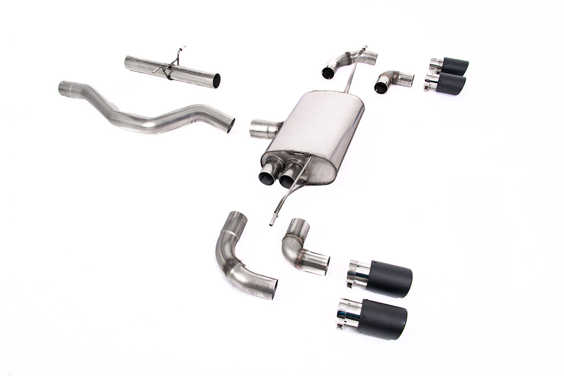 Milltek Particulate Filter-back Exhaust - Land Rover Defender 90 3.0 I6 P400 (OPF/GPF and Non-OPF/GPF Equipped Vehicle Compatible) 2020-2023