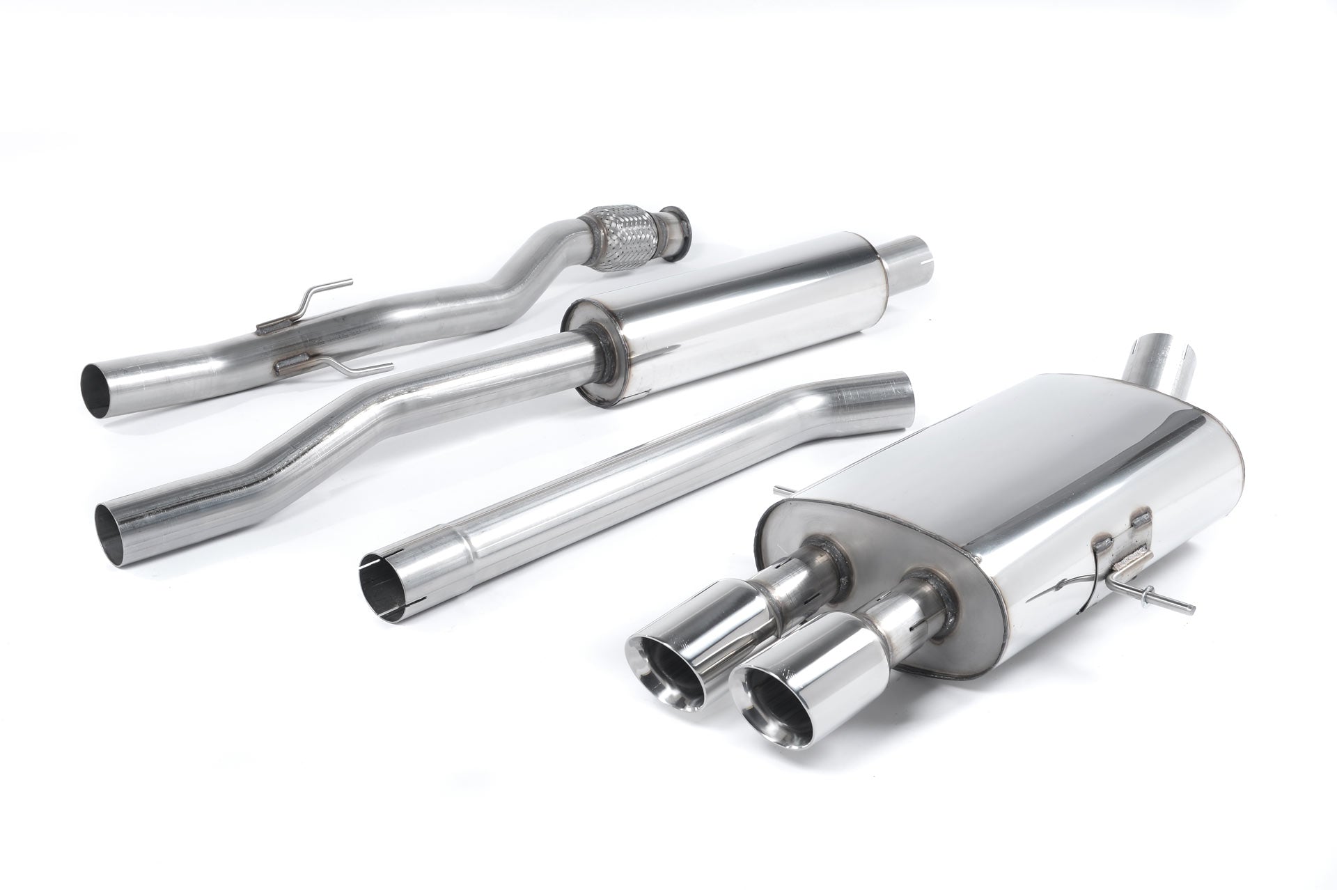 Milltek Cat-back Exhaust - New Mini Mk2 (R58) Cooper S Coupé 2011-2015