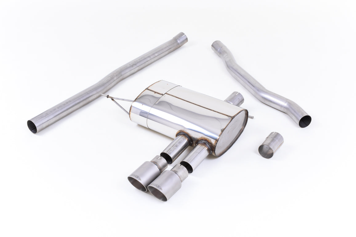 Milltek Cat-back Exhaust - New Mini Mk3 (F56) Mini Cooper S 2.0 Turbo (UK and European models & Pre-LCI Only) 2014-2018